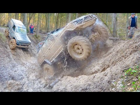 ПСИХИ на ВНЕДОРОЖНИКАХ Nissan Patrol поспорил с Jeep Cherokee Адреналиновый off road