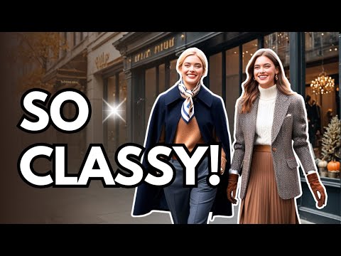 How to Look CLASSY in Fall 2024 ⚜️ | Old Money Outfit Ideas