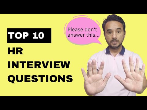 Top 10 HR Interview Question and Answers asked in IT/Software Industries.