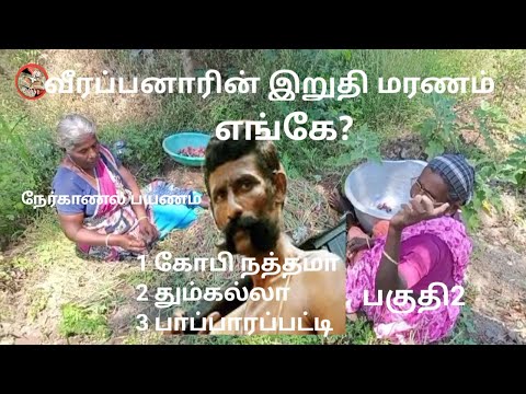 பகுதி 2 நேர்காணல் பயணம் வீரப்பனார் இறுதி மரணம் எங்கே 1செங்கப்பாடி 2தும்பல் 3பாப்பாரப்பட்டி #reach .