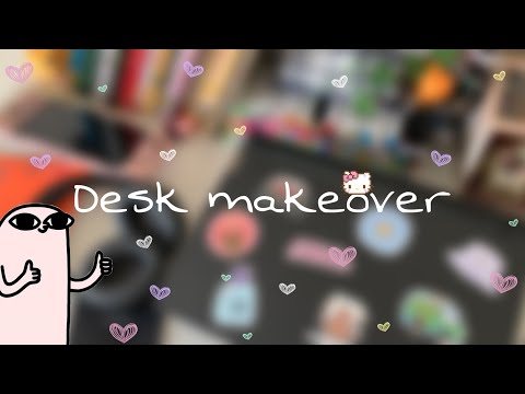 نعيد ترتيب وتنظيم مكتبي مع بعض🤍صديقي الجديد🤖