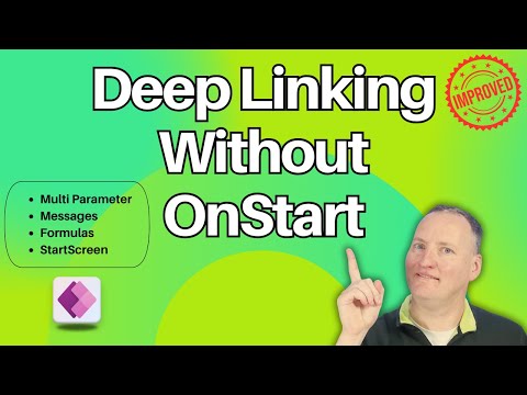 Updated: Power Apps Deep Linking