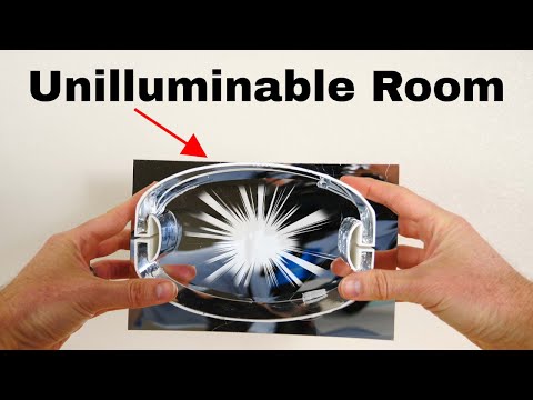 I Made a Real-Life Unilluminable Room