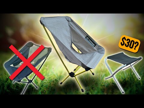 I Own 5 Backpacking Chairs - But Only ONE Earned a Spot in My Pack