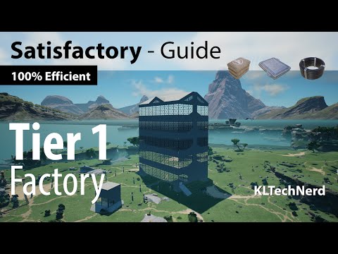 100% efficient Tier 1 factory - Guide - Satisfactory