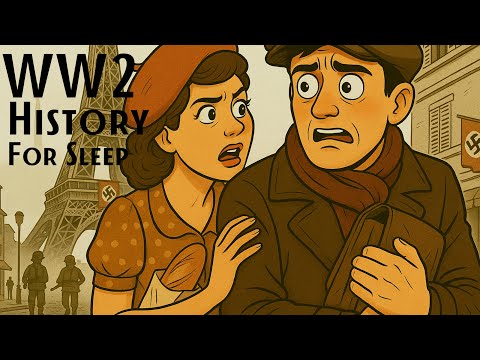 What Life Was Like in Paris Under Nazi Rule | WW2 History for Sleep