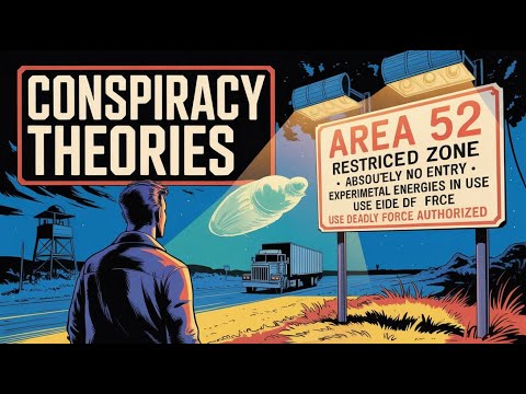Area 52: The Facility More Secret Than Area 51 | Conspiracy Theories | Black Screen With Rain