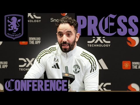 "I Will Fight, I Will Not Back Down" Ruben Amorim Pre-Aston Villa | Press Conference 🎙️