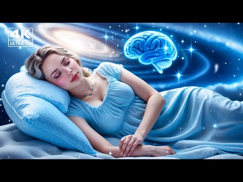 (No Ads) 432Hz Deep Sleep Brain Healing | Anxiety Relief, Melatonin Release β’ Stop Overthinking