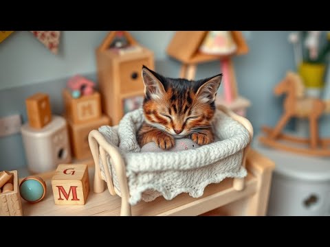 Live Gentle Feline Flow: Cozy Cat Purring Loops & Quiet Harmony to Soothe Worry & Encourage rest #39