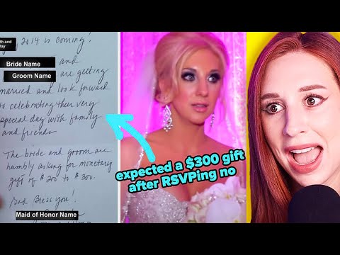 entitled brides and grooms and their delulu demands - REACTION