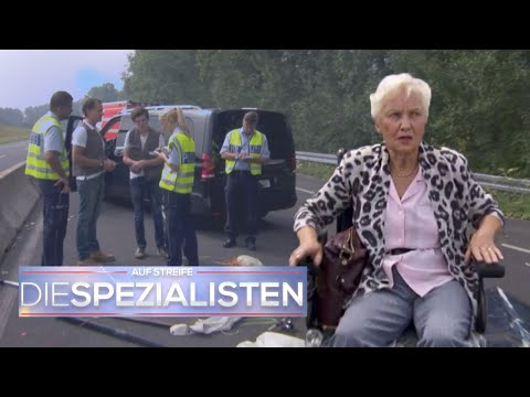 Mit Rollator auf der Autobahn: Frau verursacht schweren Unfall! | Die Spezialisten | SAT.1
