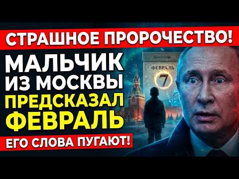 СЕКРЕТНОЕ ПРОРОЧЕСТВО: мальчик из Москвы оставил рисунок с точной датой конца — совпадения пугают!