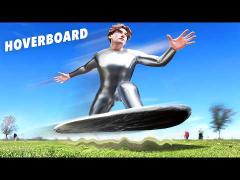Real Silver Surfer Hoverboard! - EXTREME Superhero Tech