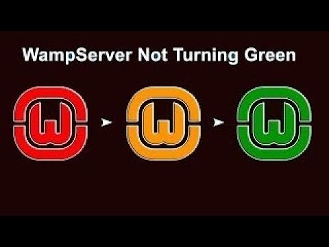 wampserver is not turning into green in windows 10|why my Wamp server is showing orange icon solved