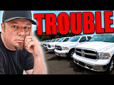 UNSOLD CARS And TRUCKS ROTTING AWAY On Dealer Lots