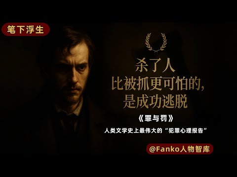 《罪与罚》深度解读：为什么说读懂了这本书，你就读懂了人性与救赎的全部秘密？| 陀思妥耶夫斯基  （ #陀思妥耶夫斯基 #文学解读 #深度解读 #读书 人性 #俄罗斯文学 #卡拉马佐夫兄弟 #局外人 ）