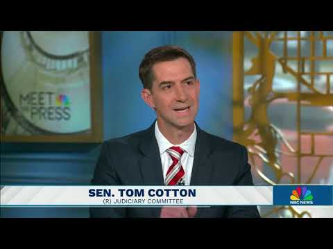 June 2, 2024: Cotton joins Meet the Press