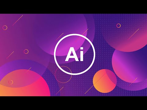 Create a Vector Wallpaper using Adobe Illustrator CC 2019 | Speed Art