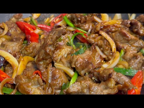 DEVILLED PORK | Simple & Tasty Recipe | Pork Stir Fry | Pork Recipe