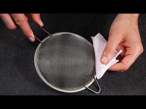 Stop Using a Sieve Incorrectly! 16 Handy Hacks Most People Are Unaware Of!