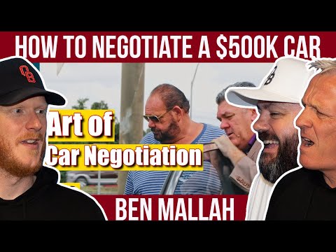 How to Negotiate a $500K Car REACTION #benmallah  |  OFFICE BLOKES REACT!!