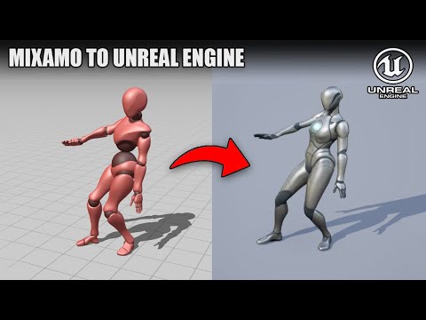 EASIEST Way to Retarget MIXAMO Animations to Unreal Engine 5