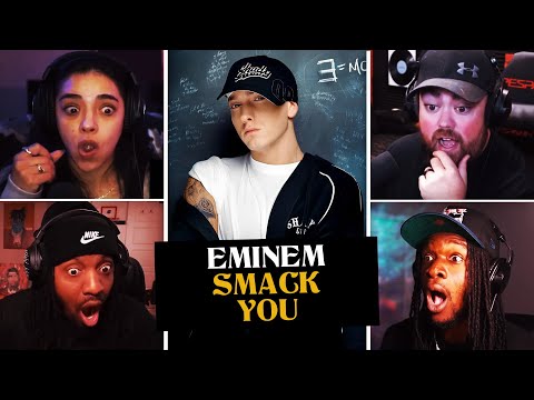 JESUS Leaked This One! HARDEST EVER! Eminem - Smack You | REACTION MASHUP