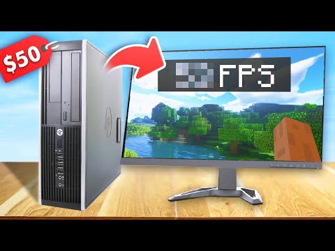Can a $50 Office PC Actually Run Minecraft?