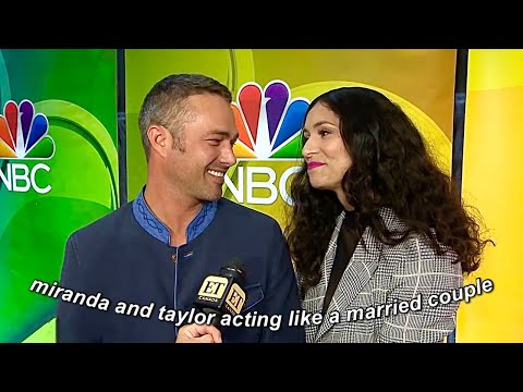 taylor kinney and miranda rae mayo acting like a married couple for six minutes