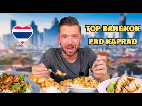7 MUST EAT PAD KAPRAO IN BANGKOK 🇹🇭 Thai Street Food