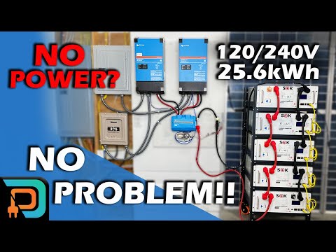 DIY Split Phase Battery Backup for Home - Step by Step