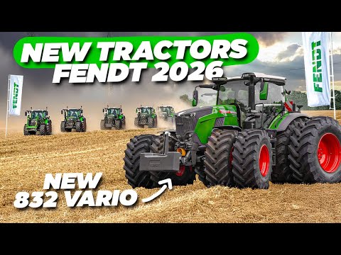 😎 FENDT 1052, 832, 516, 313 : Je découvre les NOUVEAUTÉS FENDT 2026 ! 🔥🇩🇪