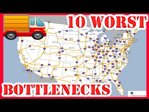 America's Top 10 WORST Interchange Bottlenecks For Trucks | Can They Be Fixed?