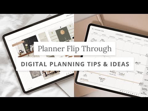 My Past Planner Flip Through | Digital Planning Tips, Inspiration, and GoodNotes Tips