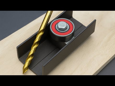 Sharpen Any Drill Bit Like a Pro – Just 1 Minute with This Genius Homemade Tool