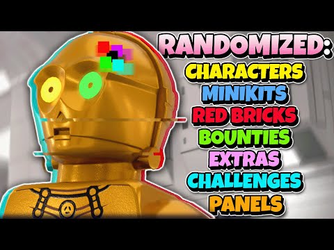 I 100% the LEGO Star Wars Randomizer... On the HARDEST Setting.