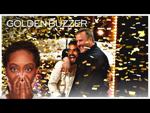 OF COURSE I CRIED REACTING TO | Golden Buzzer: Gabriel Henrique's impressive high notes STUN...