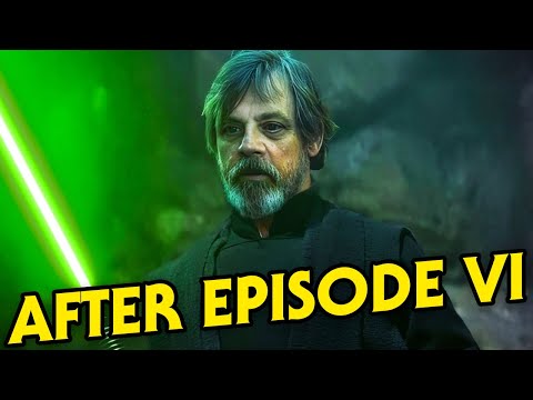 What Did Luke Do for 30 Years AFTER RETURN OF THE JEDI? (Canon)