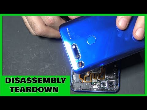 Huawei Honor View 20 Teardown Disassembly Repair Video V20