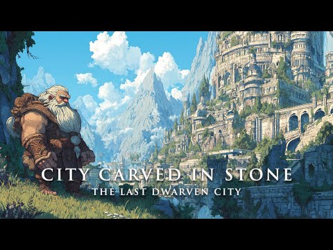 City Carved in Stone | Fantasy Medieval Music for Peaceful Concentration