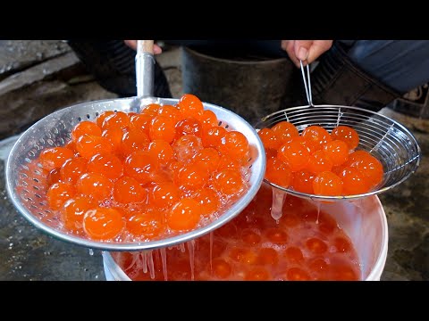 Million per year! Salted Egg Yolk, Braised Pork Belly, Yolk Tofu / 鹹蛋黃製作, 鹹蛋黃釀五花肉 - Taiwanese food