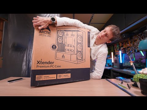 FIRST PC Case from ARCTIC for 420mm liquid cooling system...