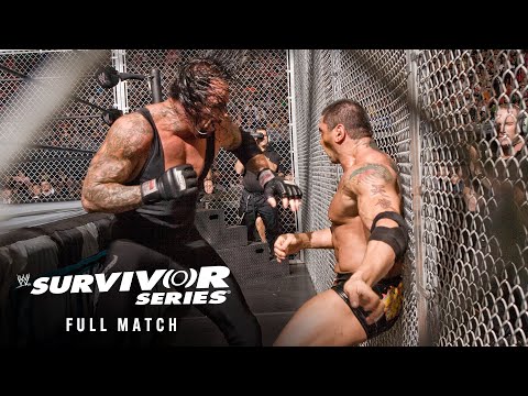 FULL MATCH: Batista vs. Undertaker | World Heavyweight Title Hell in a Cell: Survivor Series 2007