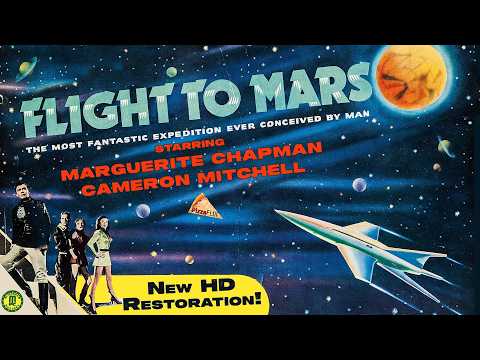 NEW HD RESTORATION 🍕Flight to Mars (1951) 🍕SCI-FI CLASSIC 🍕CAMERON MITCHELL🍕 FULL MOVIE