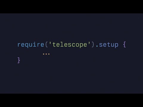 telescope.nvim introduction