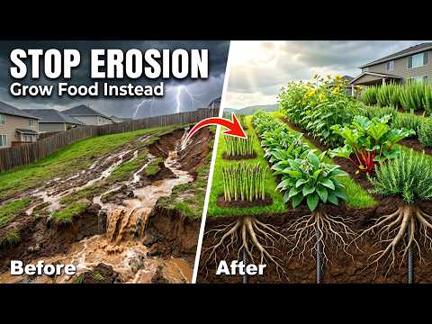 5 Deep-Rooted Crops That Fix Slopes & Grow Food (Zones 6-9)