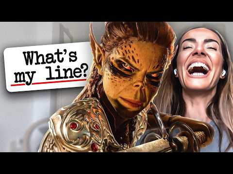 Can Baldur's Gate 3 Actor Remember Her Iconic Lines?