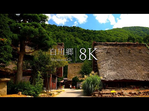 【白川郷 春夏秋冬】日本三大秘境の絶景を訪ねて - JAPAN in 8K