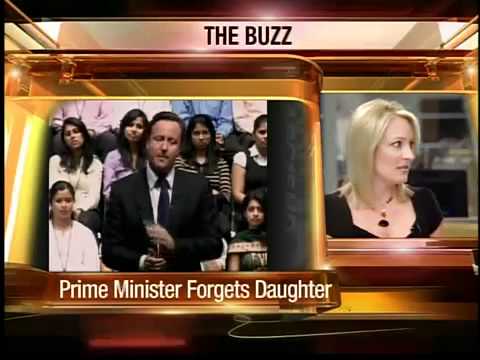 Prime Minister David Cameron left child at pub